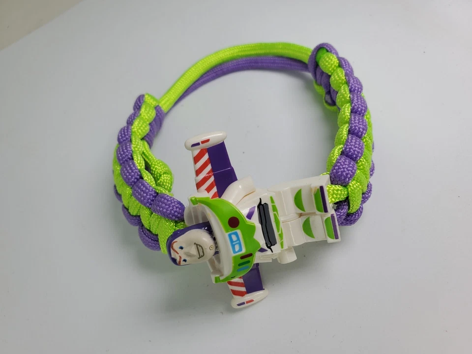 Pulsera Buzz Lightyear Bloques de Construcción Juguetes Figuras de Acción Pulsera Paracord Foto 2 de 4