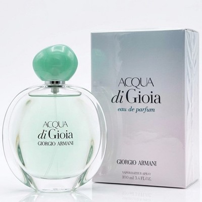 Acqua Di Gioia by Giorgio Armani 3.4 oz (100 ml) Edp Spray Women New in Box