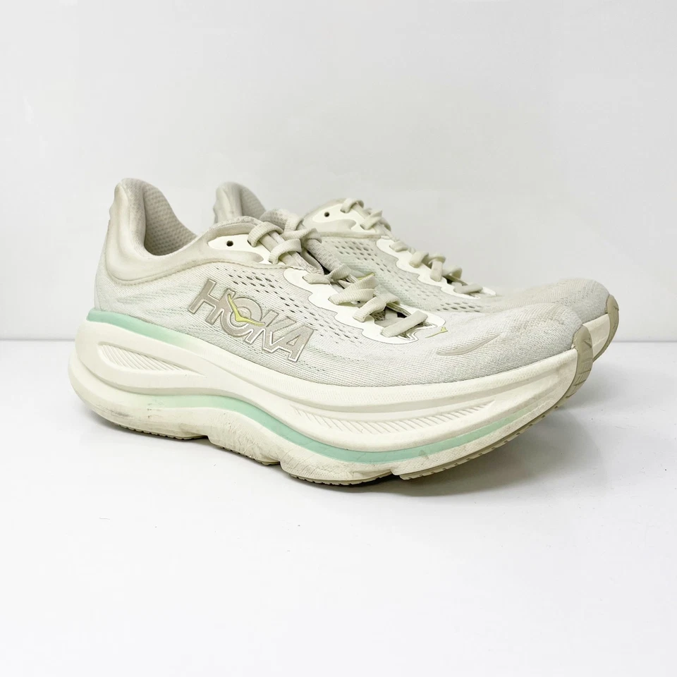 Hoka One One Womens Bondi 9 1162012 TLSL Gray Running Shoes Sneakers Size 8.5 B - Image 2 of 4