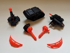 GI Joe Cobra Ice Sabre Ski Tank Vehicle Parts Lot Vintage 1990 Hasbro