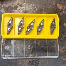 Qty 5 Kennametal VNMG 331 MN VNMG160404MN 3749496 KCP10 Grade Carbide Inserts