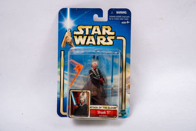 Star Wars Episode II Shaak Ti Jedi Master Figur Hasbro 2002 Sealed