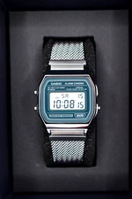 CASIO CLASSIC Series A158WEM-3JF Digital Unisex Green Dial Stainless Steel Resin