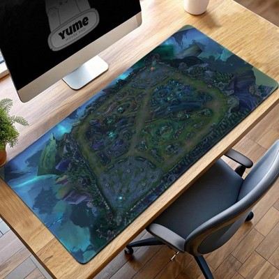 Summoner's Rift Gaming Mouse Pad: League of Legends Map Desk Mat
