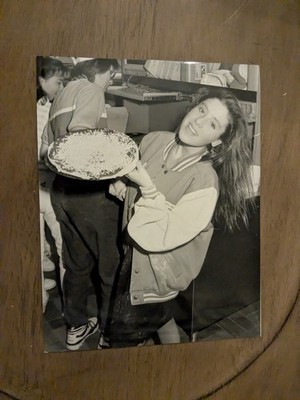 Soleil Moon Frye Of ''Punky Brewster'' In Los Angeles Vintage 1990 Type 1 Photo