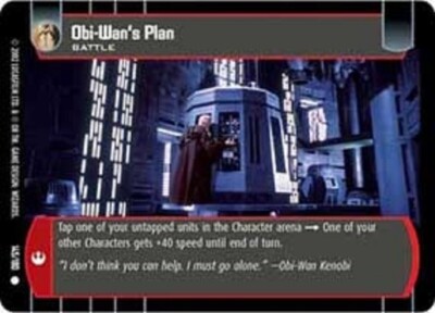 STAR WARS TCG WOTC A NEW HOPE OBI-WAN'S PLAN 145/180 M/GEM MINT Tip Top Shelf