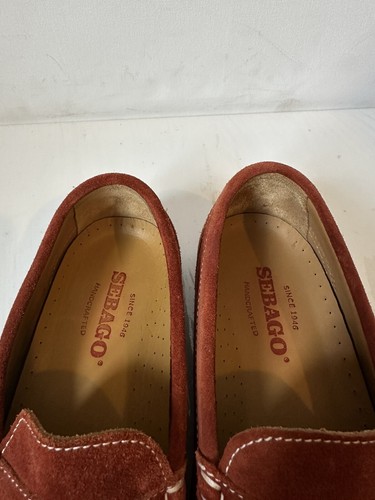 Sebago Smart Leather Loafer Shoes Size UK 7.5 EU 41.5 Wide Fit - Picture 6 of 14
