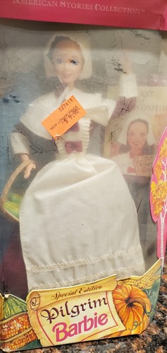 1994 ~ Pilgrim Barbie Doll ☆ American Stories Collection ~ Special Edition NRFB - Picture 3 of 3