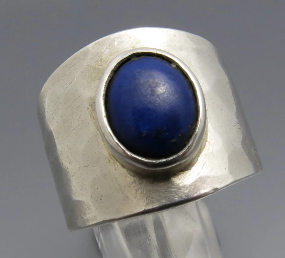 REIF-DESIGN - ANTIK STYLE LAPIS RING - 999 FEINSILBER - Bild 2 von 4