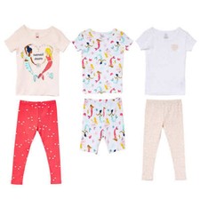 Carter's Kids' 6-piece Cotton PJ, Mermaid