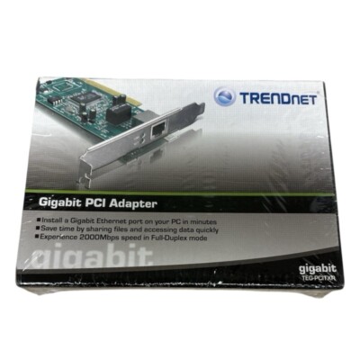 TRENDnet Gigabit PCI Network Adapter TEG-PCITXR PCI Network Card New Sealed