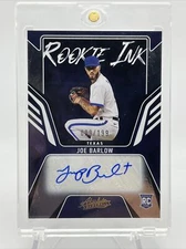 2022 Absolute Joe Barlow Rookie Ink Auto Autograph RC #009/199 #RKI-JB Rangers