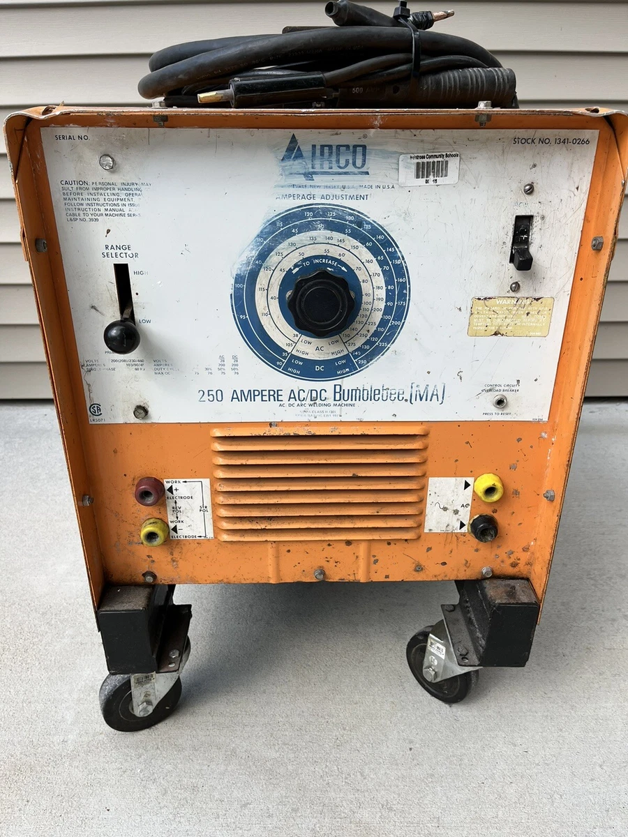 Airco 250 Amp AC DC Arc Bumblebee Welder Miller