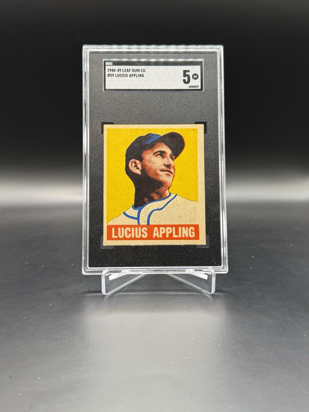 1948-49 Leaf Lucius Luke Appling #59 SGC 5 EX Chicago White Sox