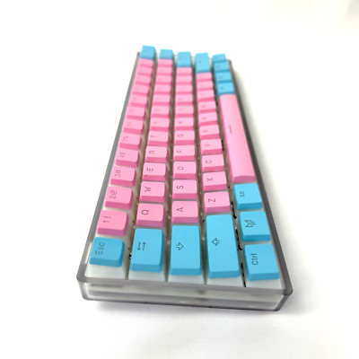 Clix x Matrix Official Gaming Keyboard 60% Cotton Candy | eBay