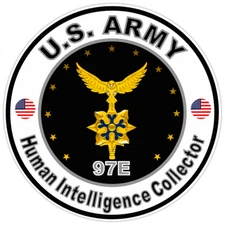 US Army Human Intelligence  Collector Bumper Sticker Military Vinyl Decal 5"