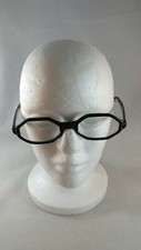 Vintage Black Eyeglass Frames Octogonal Stars 14-20 5 1/4 Made In USA
