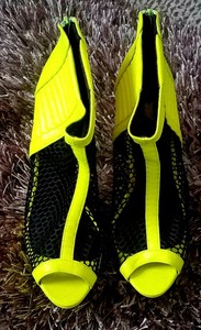 neon stilettos