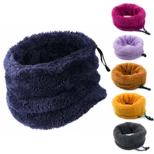 Winter Windproof Fleece Neck Warmer Gaiter Half Face Mask Men Women Ski Bandana