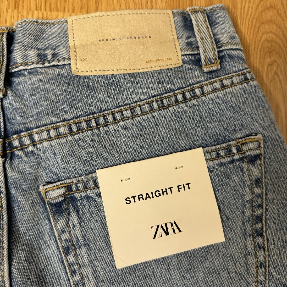 Zara Jeans Mens Size 29x32 Straight Fit Pockets Blue Jeans Zara Jeans Mens Size 29x32 Straight Fit Pockets Blue Jeans
