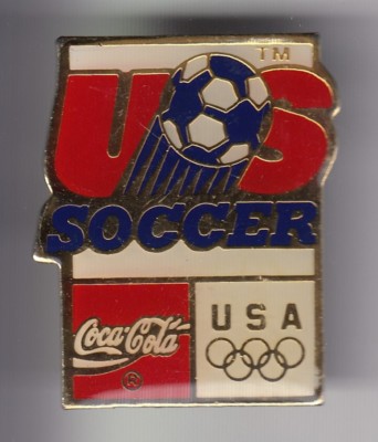 Pin's Coca-Cola Rare - Coupe Du Monde De Foot 90 Espagne - Collector Vintage