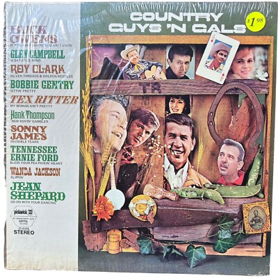 Various   Country Guys 'N Gals (VG+/VG+) Hilltop JS-6096 Vinyl Record LP