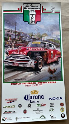 Poster 1999 La Carrera Panamericana J. ArNo.ld Chrysler | eBay