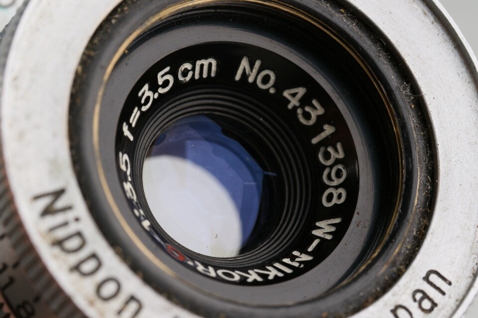 Nikon Nippon Kogaku W-Nikkor.C 35mm F/3.5 Lens for Leica L39