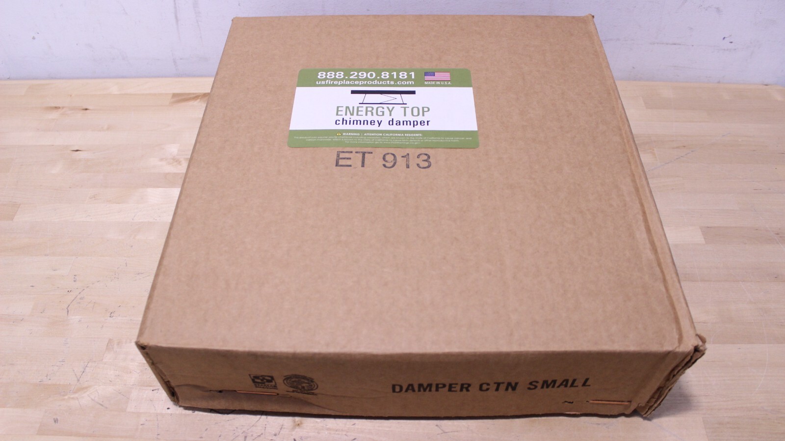 US Fire Place Products ET913 Chimney Damper