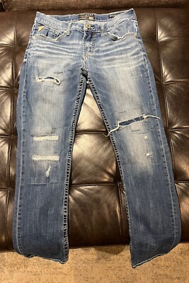 Salvage Buckle Exclusively Denim Havoc Slim Straight Leg Jeans