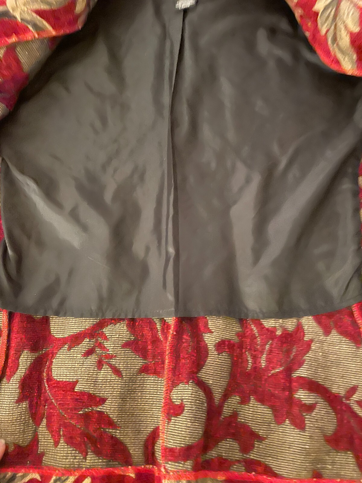 First Option Tapestry Jacket Large Poly/Rayon/Cot… - image 5