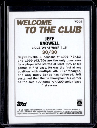 2023 Topps Welcome to the Club Baseball Complete Your Set - Picture 41 of 49
