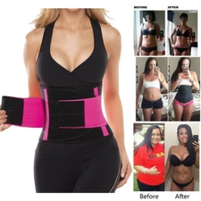 Sport Waist Trainer Weightloss for Women Sweat Thermo Wrap Body Shaper Belt Gym