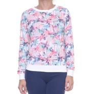 Eye Shadow Palm Tree Pullover Sweater Size S on sale Eye Shadow Palm Tree Pullover Sweater Size S on sale