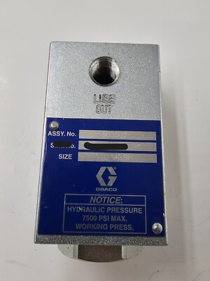 #ad #ad Graco Grease Strainer 563507 for Pump Hydraulic Pressure 7500 PSI Max $72.52