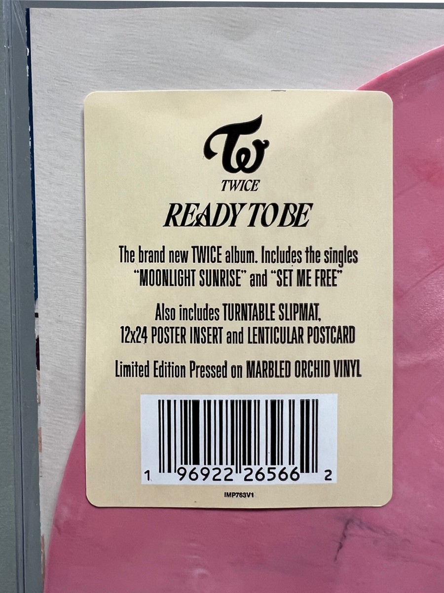 Twice Ready to beレコード　lp vinyl TWICE - READY TO BE (Second Pressing) (Target Exclusive, Vinyl