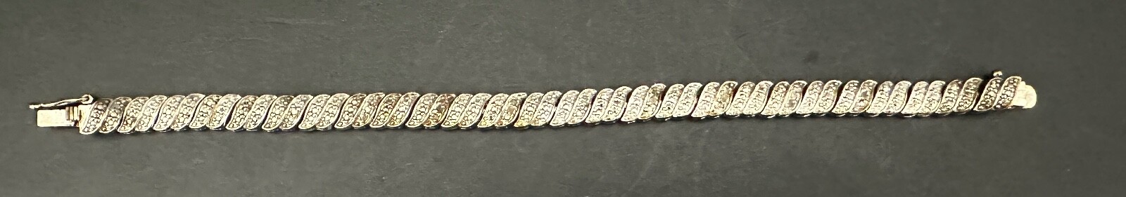 3 Multi Color, Solid Sterling Silver Line Style, … - image 22