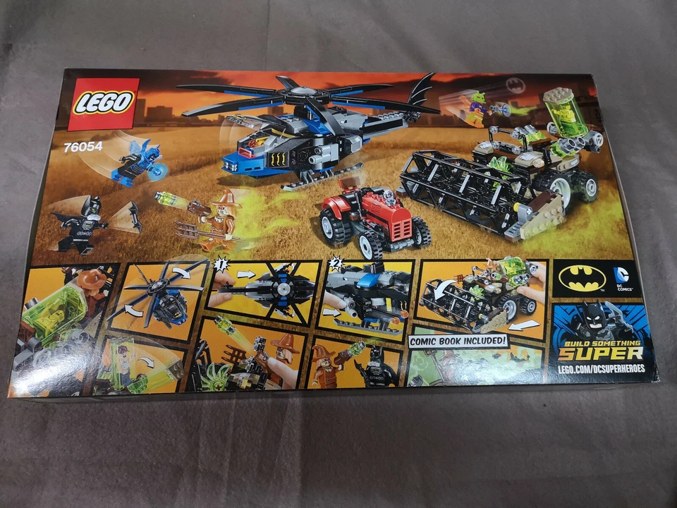 LEGO-76054-Batman: la récolte de peur de l'Épouvantail-moissonneuse batteuse Neu - Photo 2/4