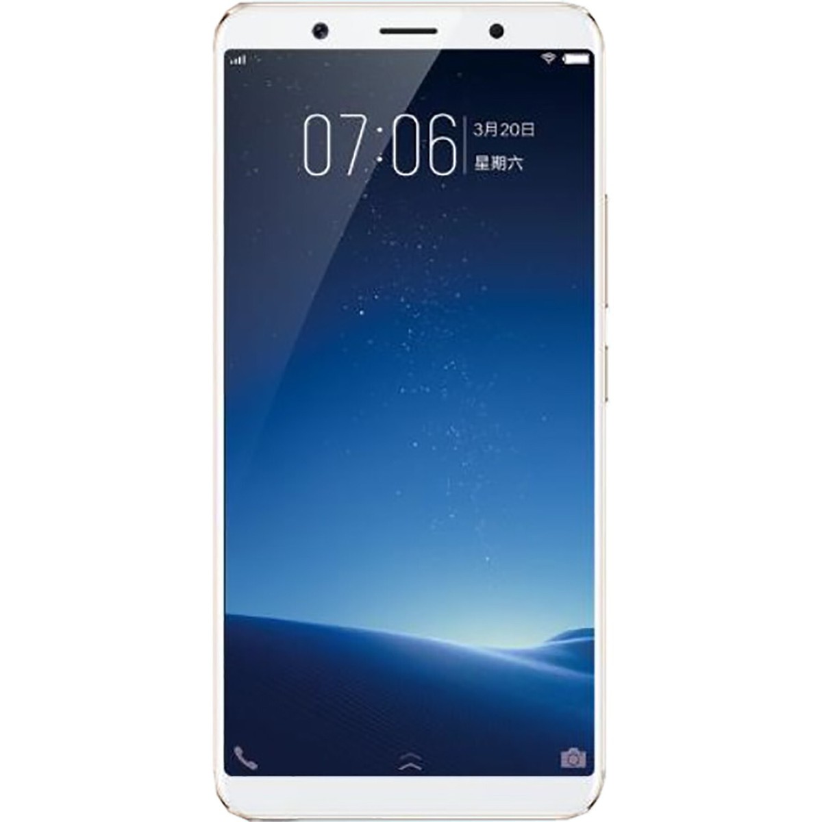 Vivo X20 Plus 4G/LTE Gold 64GB + 4GB Dual-SIM Factory Unlocked GSM