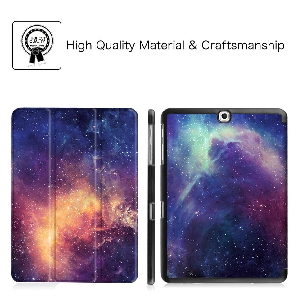 Funda delgada con soporte para Samsung Galaxy Tab S2 9.7 con reposo/despertamiento automático Foto 4 de 4