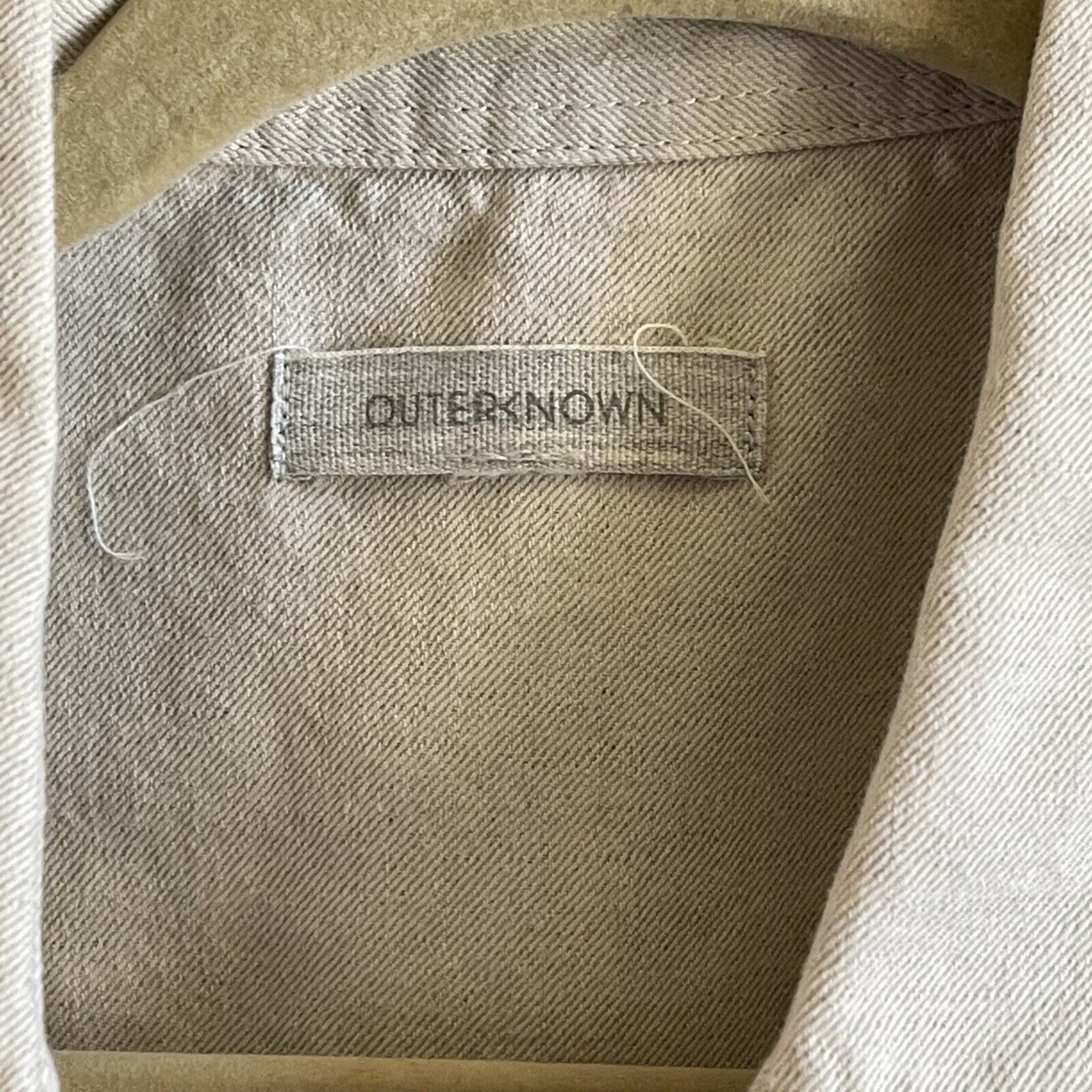 Outerknown Short Cotton Linen Jumpsuit Romper Xs - image 4
