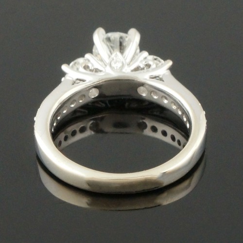 Shane Co. Solid 14K Gold & .96 CTTW Diamond Engagement Ring, Wedding Band - Picture 7 of 9