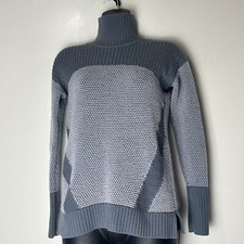 Lululemon Sz 2/4 Warm  Restore Merino Wool Sweater Magnet Grey / Starlight