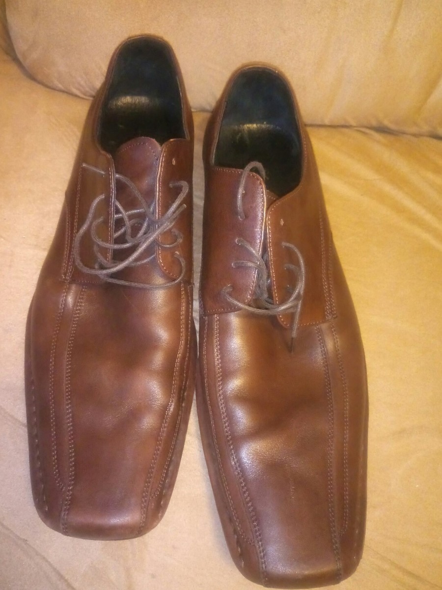 Kenneth Cole run for cover size 12 men brown leather dress  display picture 2