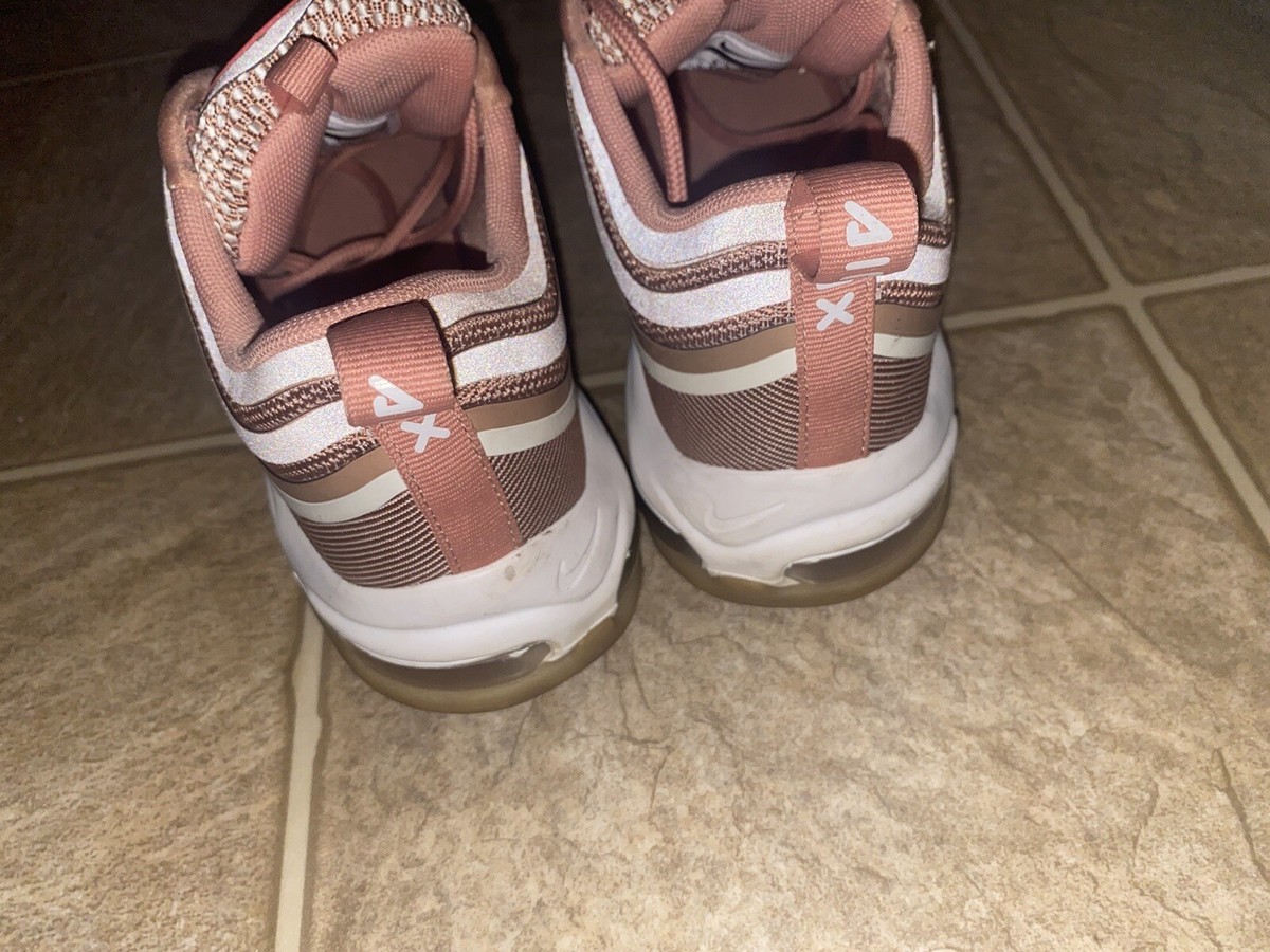 Nike Air Max 97 Ultra Metallic Rose Gold Light Brown Ivory Sneaker