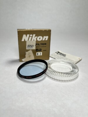 Nikon 52mm B2 Filter w/ Case And Original Box