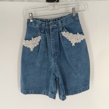 High Waisted Vintage Mom Shorts Size Small