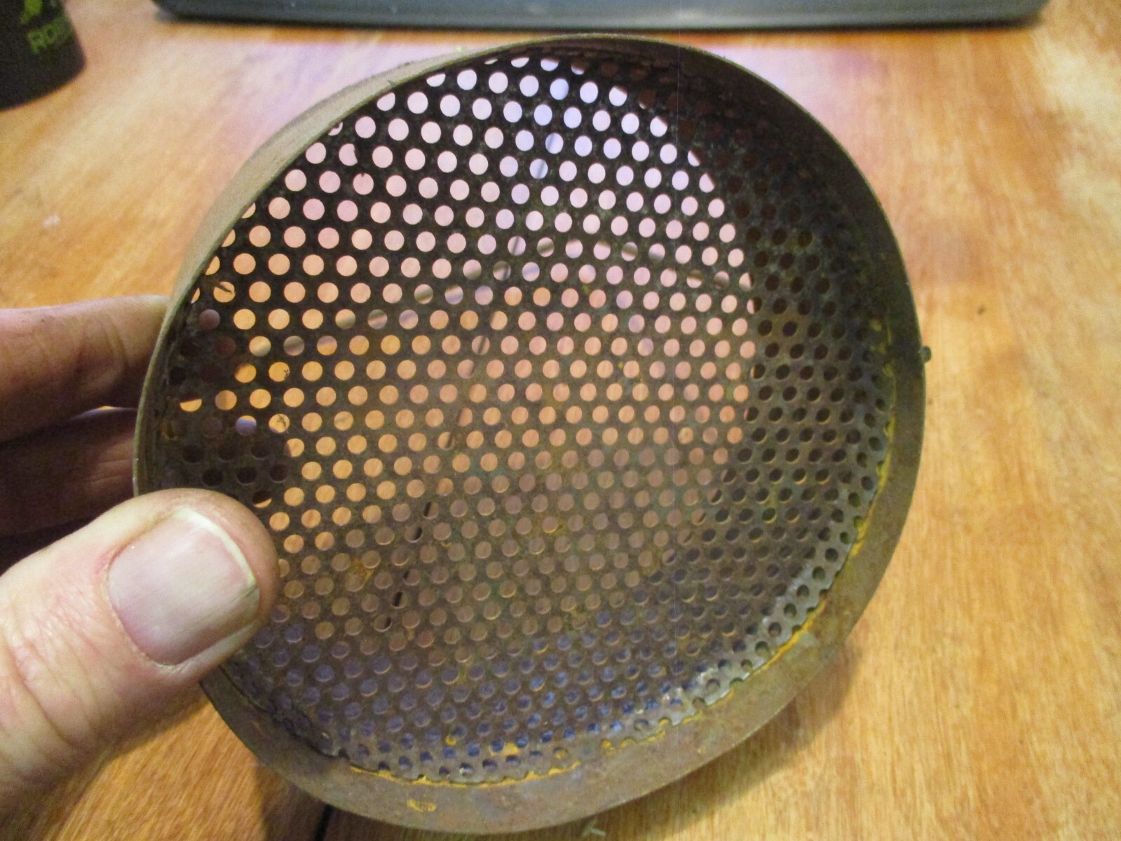 Vintage 5" Round Metal Parts Cleaner Basket Carburetor Parts Basket eBay