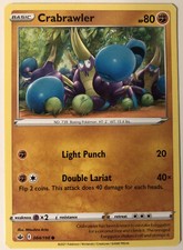 crabrawler pokemon card value Buy | Chilling Reign Placeholder Image Provided Pokemon TCG Card: CRABRAWLER 84/198