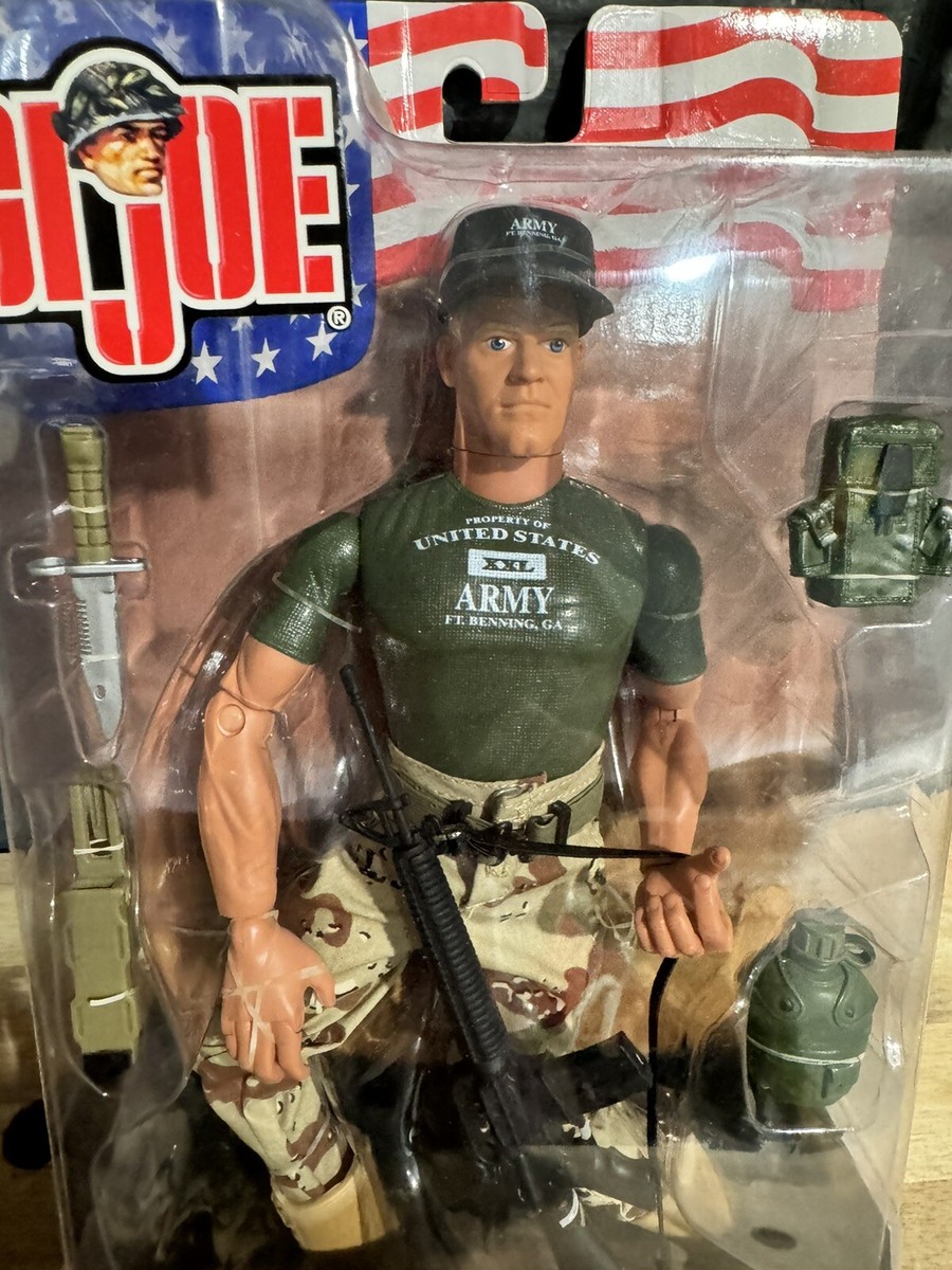 G.I. Joe Basic Training Army Action Figure Hasbro 2001 No